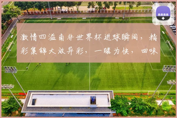 激情四溢南非世界杯进球瞬间，精彩集锦大放异彩，一睹为快，回味无穷